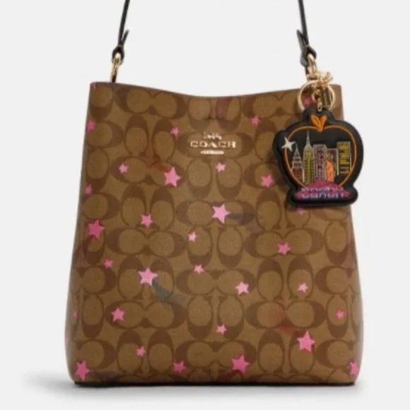 COACH NYC CITYSCAPE BAG CHARM - Picture 2 of 6